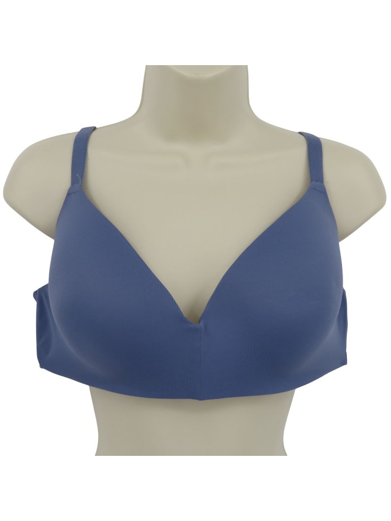 Pink Victorias Secret 38d Wear Everywhere Wireless Lightly Lined Bra Solid Blue